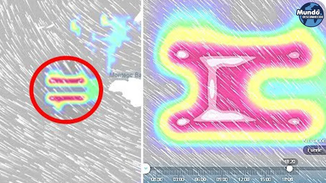 ESTE SATÉLITE ENCONTROU ALGO GRANDIOSO SOBRE O MAR DO CARIBE QUE NINGUÉM SABE DO QUE SE TRATA