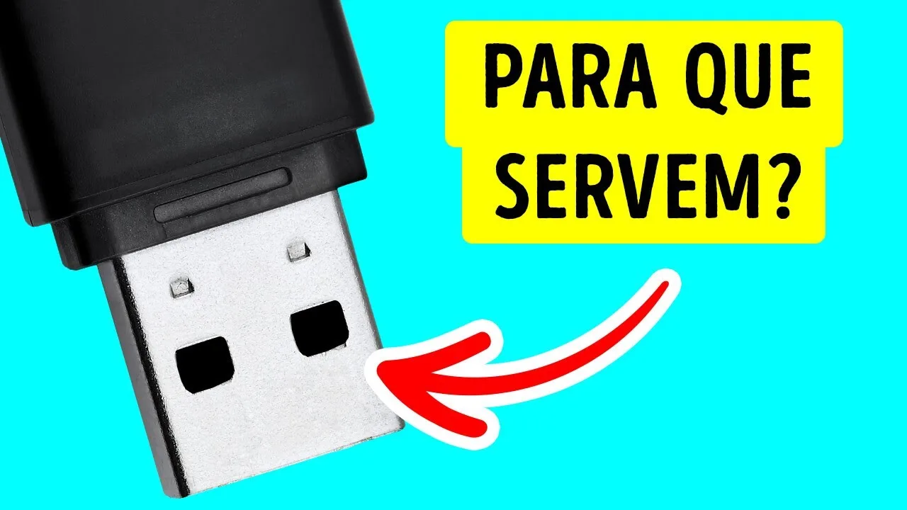 Por Que os USBs Têm 2 Furos + 15 Segredos de Informática que Descobri Recentemente