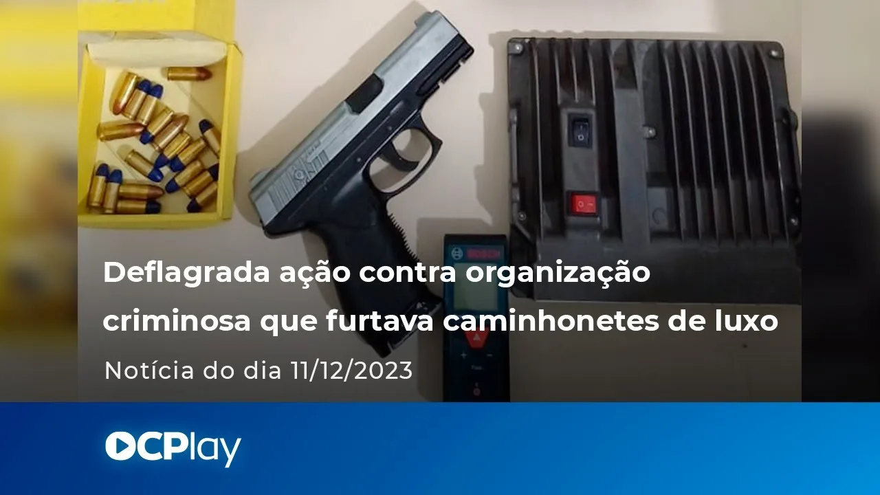 Deflagrada ação contra organização criminosa que furtava caminhonetes de luxo