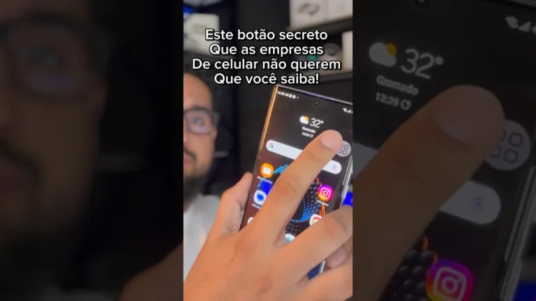 Botão secreto em todos celulares