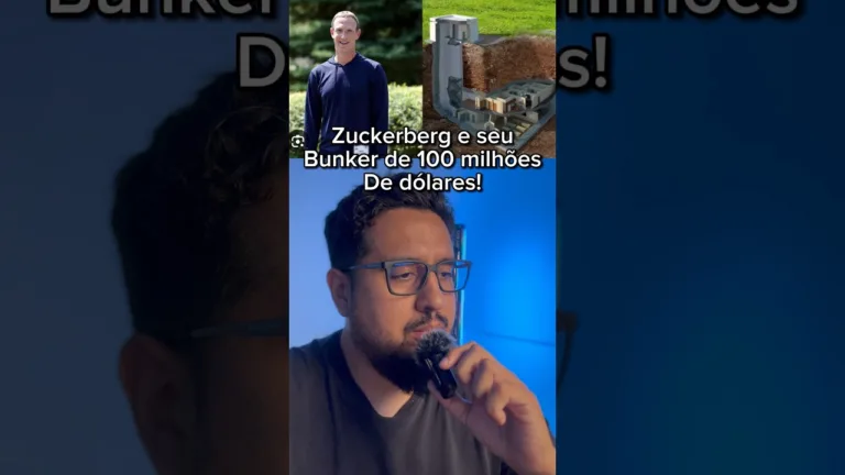 Bunker de 100 milhões de Mark zuckerberg