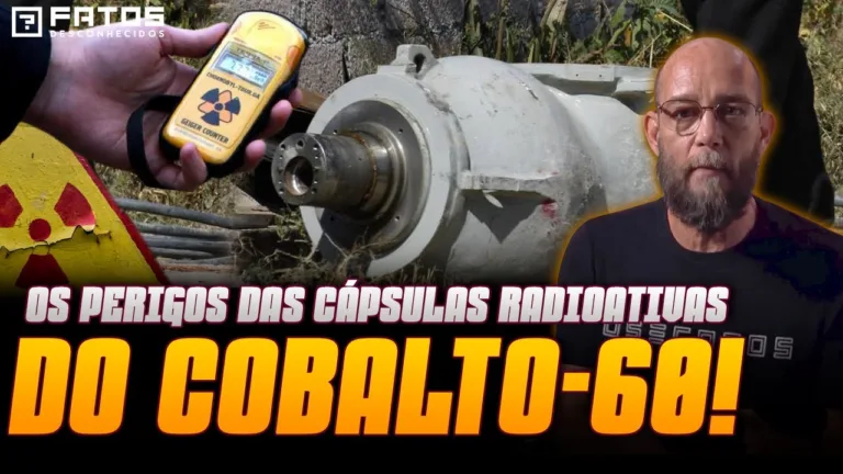 Cobalto-60: totalmente silencioso, totalmente mortal!