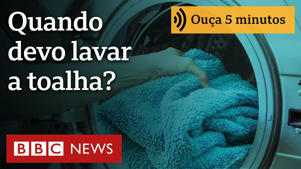 Com que frequência deve-se lavar a toalha para evitar riscos à saúde?