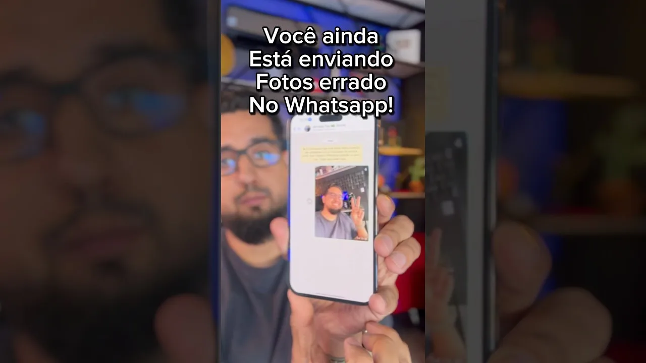 Como enviar fotos e vídeos na qualidade máxima no Whatsapp