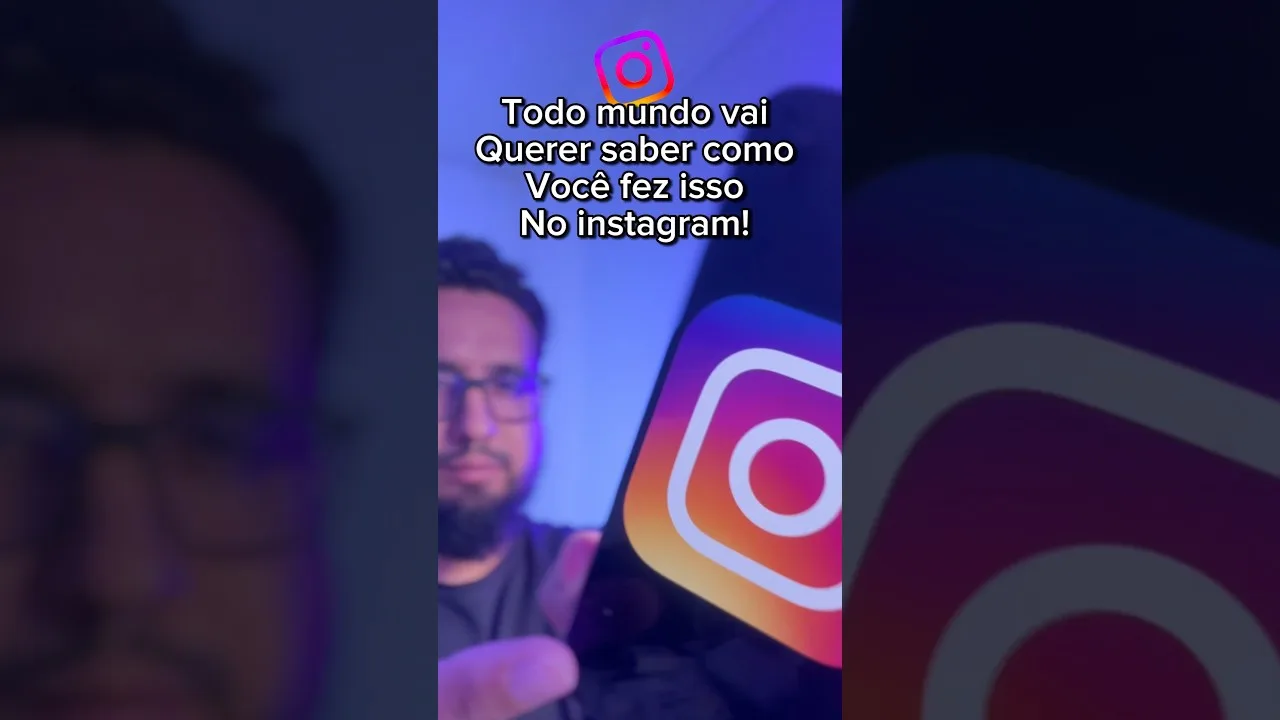 Efeito irado de instagram para stories