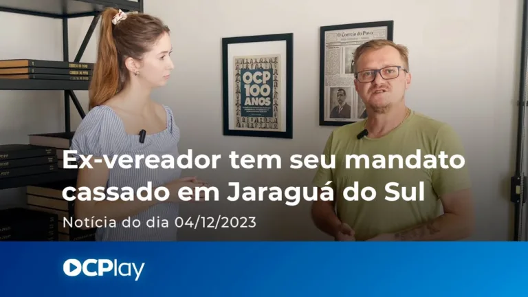 Ex-vereador tem seu mandato cassado em Jaraguá do Sul