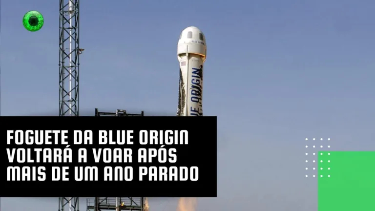 Foguete da Blue Origin voltará a voar após mais de um ano parado