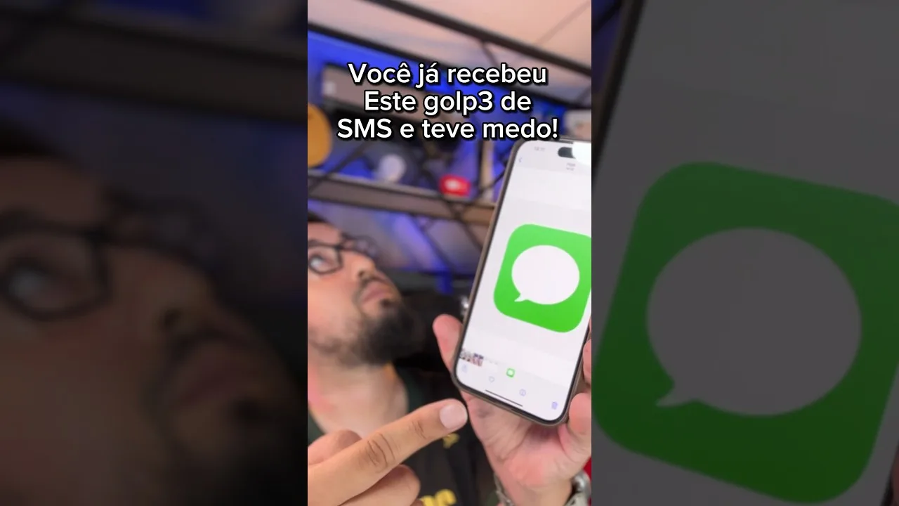 Não caia em golpes de SMS