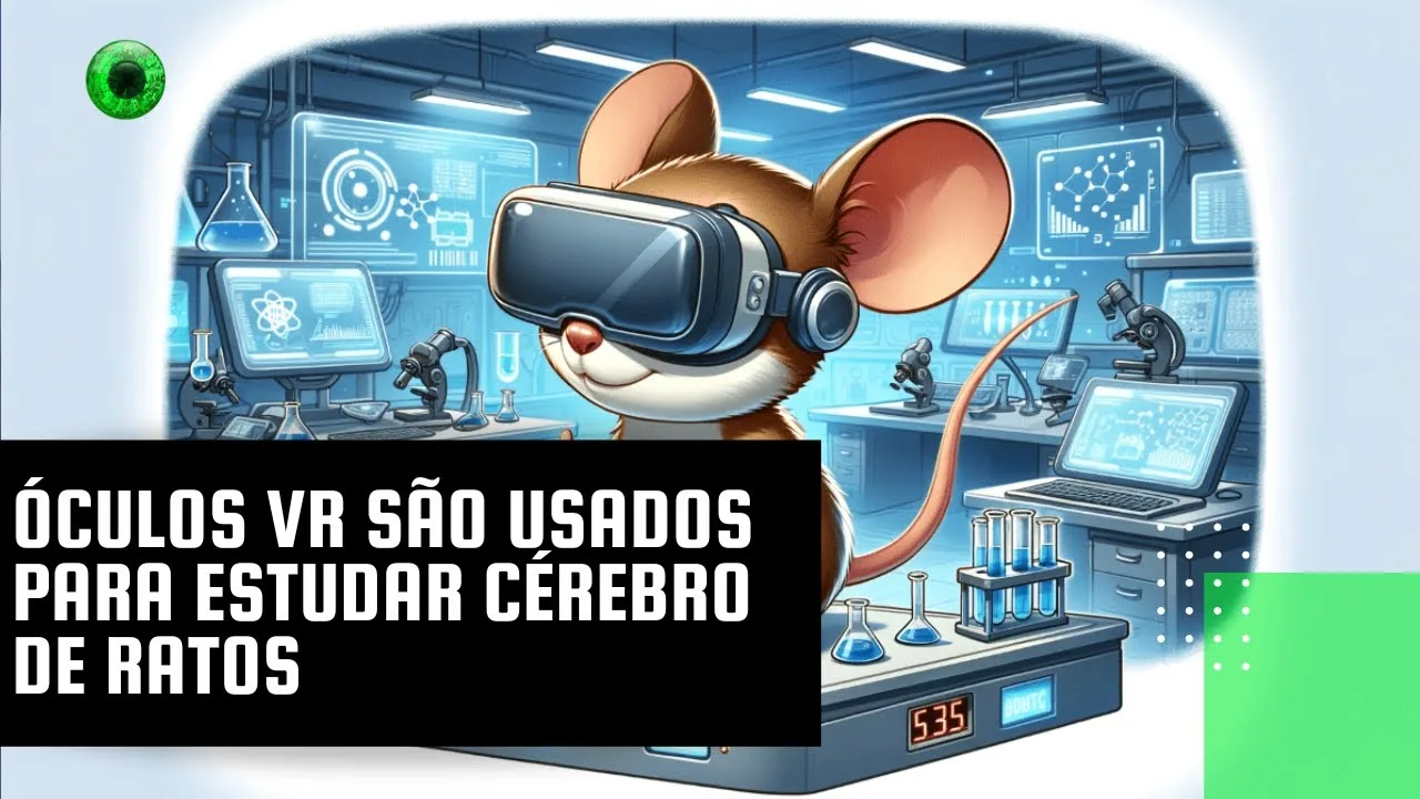 Óculos VR são usados para estudar cérebro de ratos