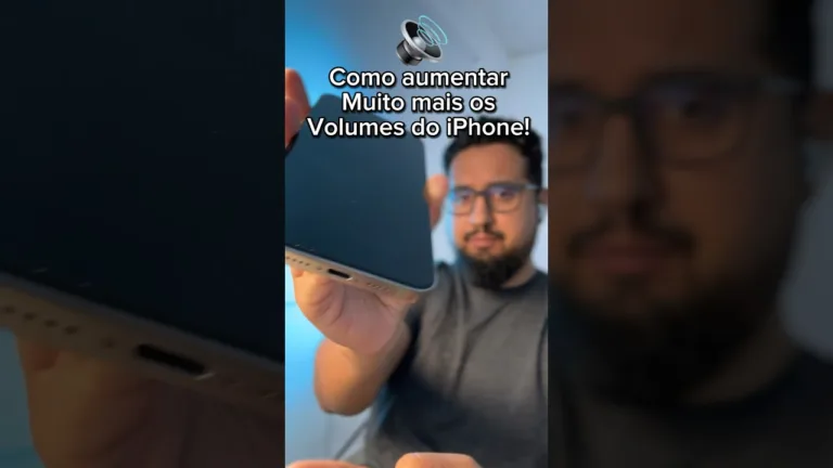 Como aumentar muito mais o volume da caixinha de som e do fone de ouvido no iPhone