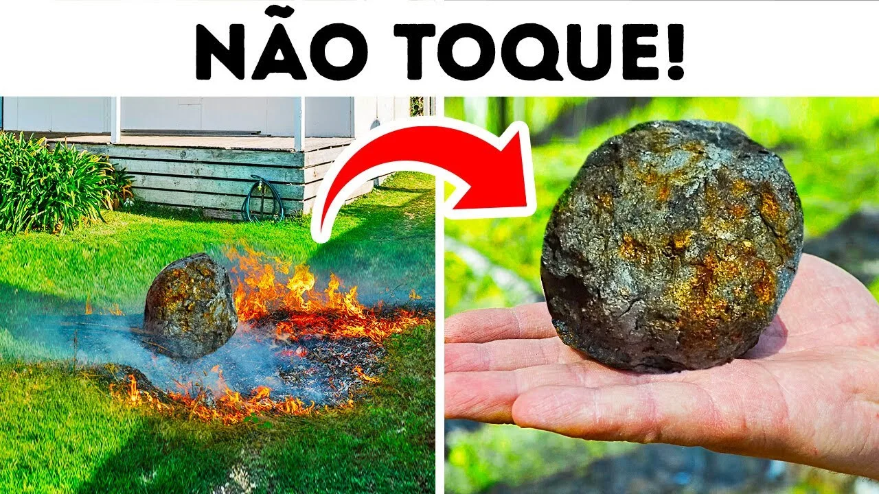 Se você encontrar um meteorito, não toque nele + outros sinais de alerta