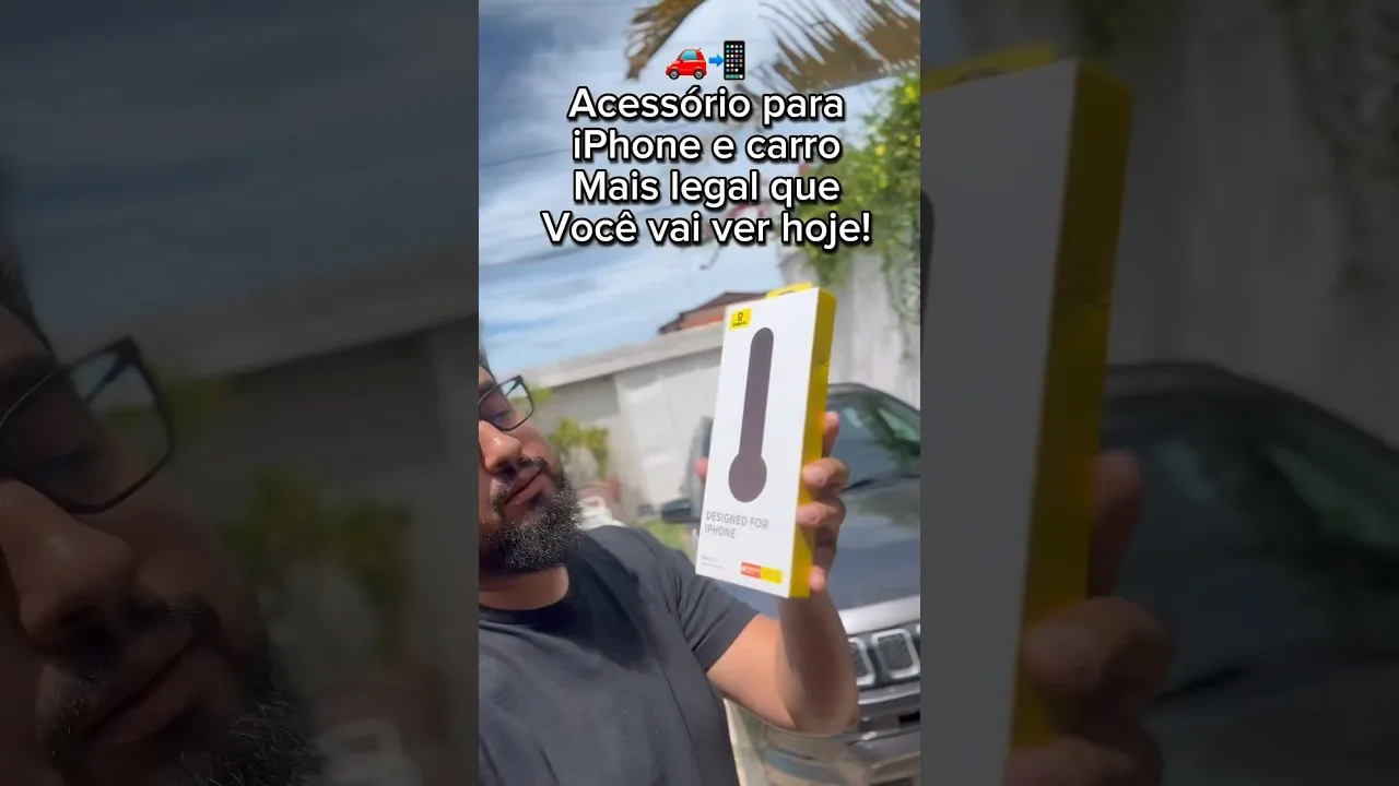 Suporte super imã para iPhone e carro