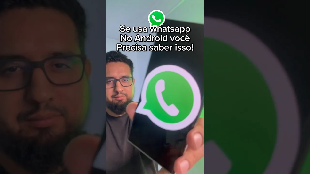 Usando duas janelas no Whatsapp no Android é top