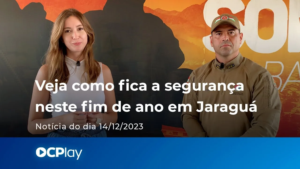 Veja como fica a segurança neste fim de ano em Jaraguá do Sul