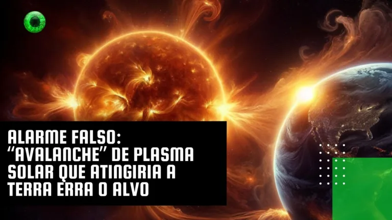 Alarme falso: “avalanche” de plasma solar que atingiria a Terra erra o alvo