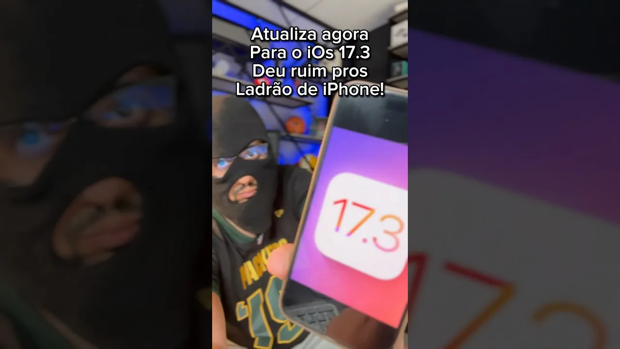 Atualiza para o iOS 17.3 e ativa o recurso anti roubo