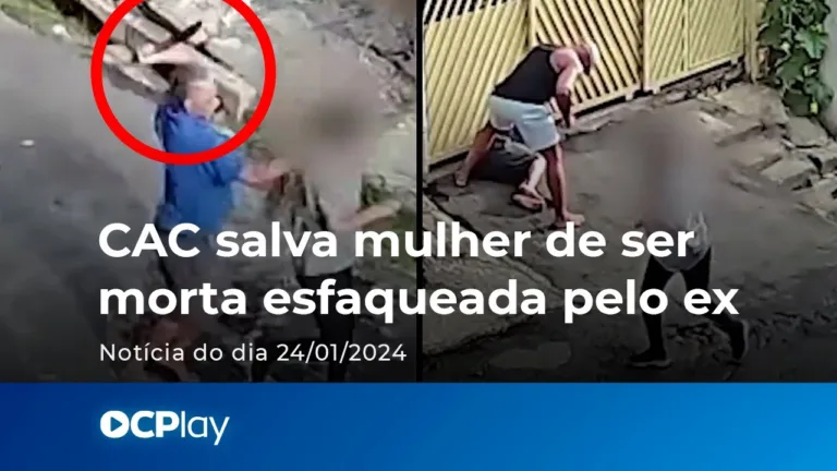 CAC salva mulher de ser morta esfaqueada pelo ex