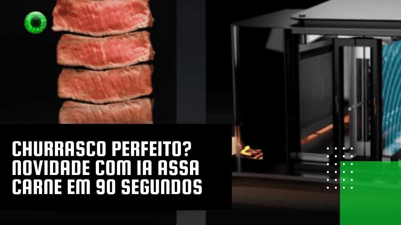 Churrasco perfeito? Novidade com IA assa carne em 90 segundos