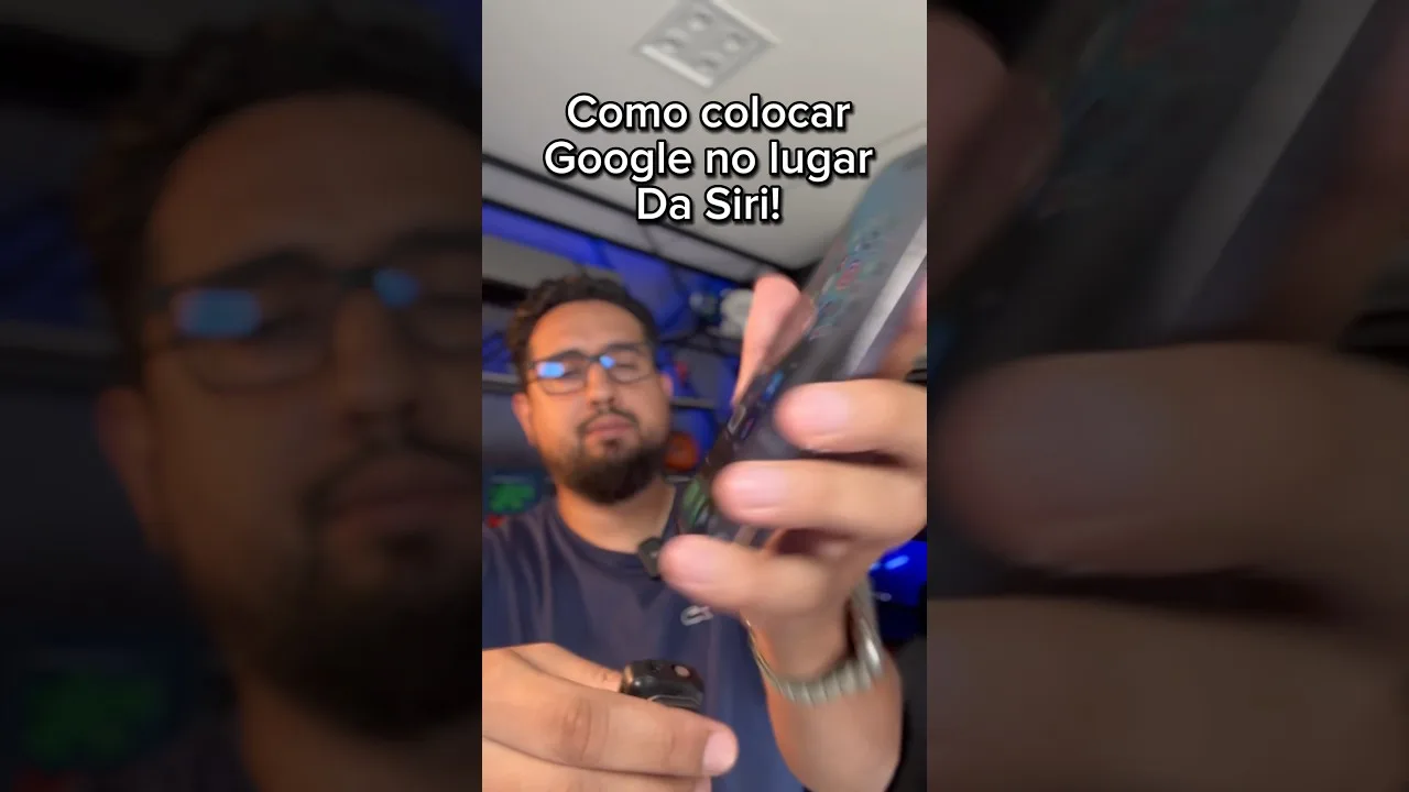 Como colocar o google no lugar da siri no iPhone