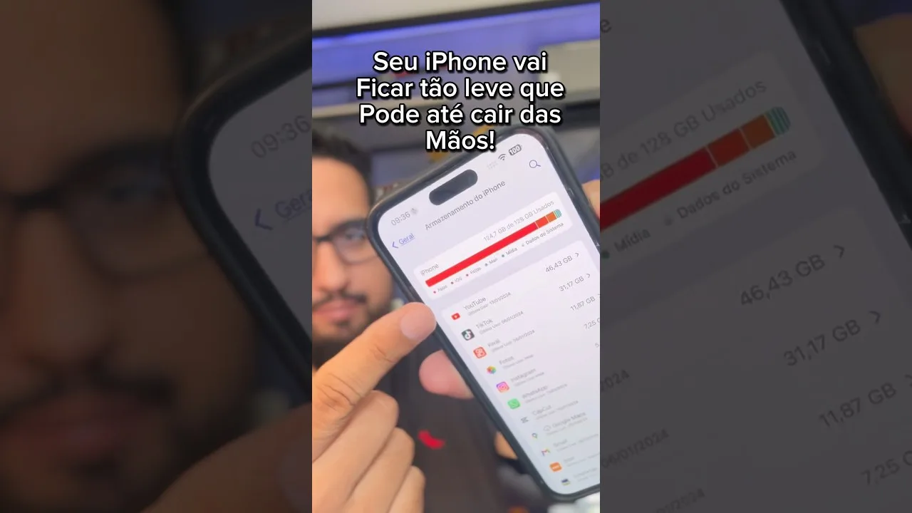 Como liberar espaço no iPhone removendo vídeos grandes