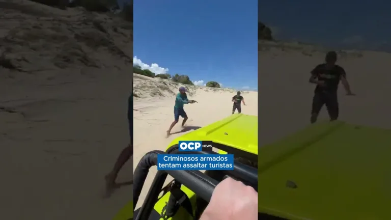 Criminosos Armados tentam assaltar turistas em Buggy no Ceará