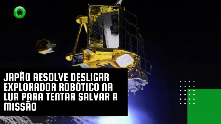 Japão resolve desligar explorador robótico na Lua para tentar salvar a missão