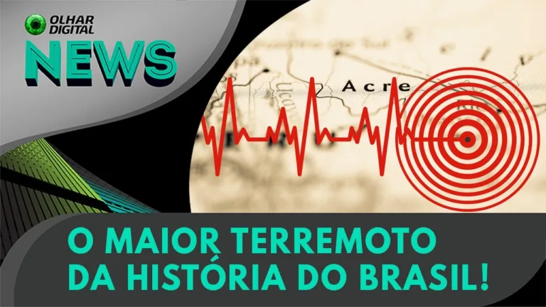 Ao Vivo | O maior terremoto da história do Brasil! | 22/01/2024 | #OlharDigital