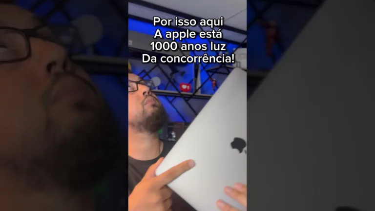 Por isso a apple está 1000 anos a frente da concorrência