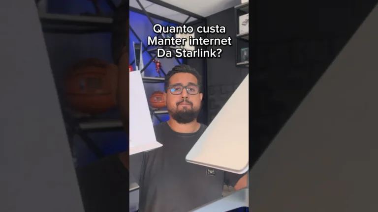 Quanto custa ter a internet da Starlink