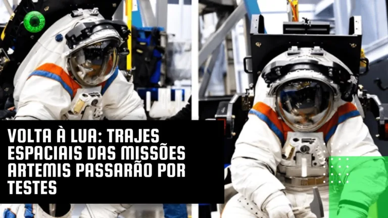 Volta à Lua: trajes espaciais das missões Artemis passarão por testes