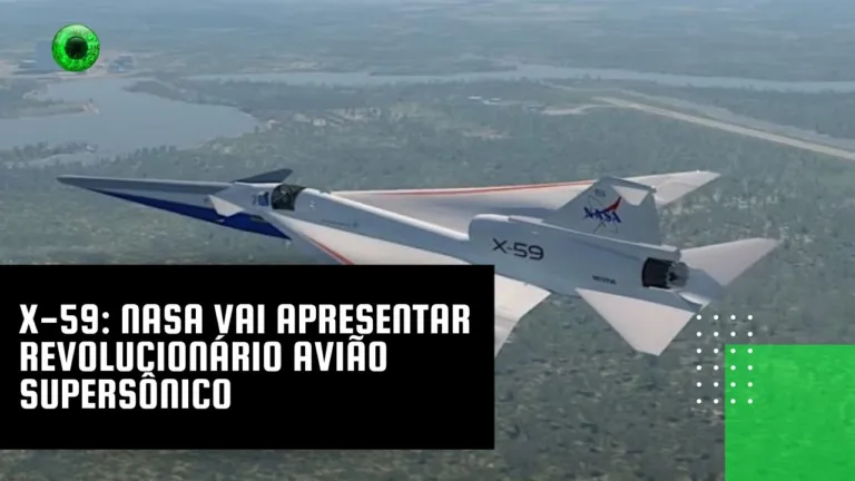 X-59: NASA vai apresentar revolucionário avião supersônico