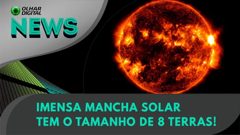 Ao Vivo | Imensa mancha solar tem o tamanho de 8 Terras! | 26/02/2024 | #OlharDigital