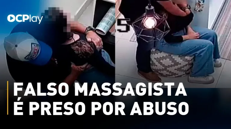 Falso massagista é preso após passar as mãos nas partes íntimas de mulheres