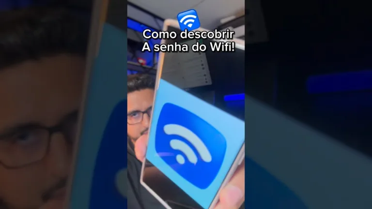 Como descobrir a senha do Wifi que você está conectado