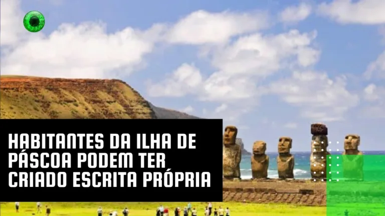 Habitantes da Ilha de Páscoa podem ter criado escrita própria