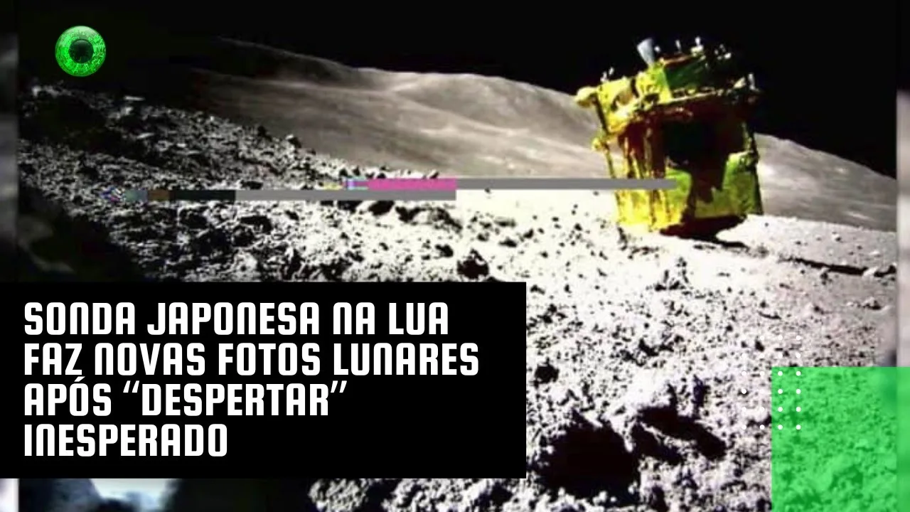 Sonda japonesa na Lua faz novas fotos lunares após “despertar” inesperado