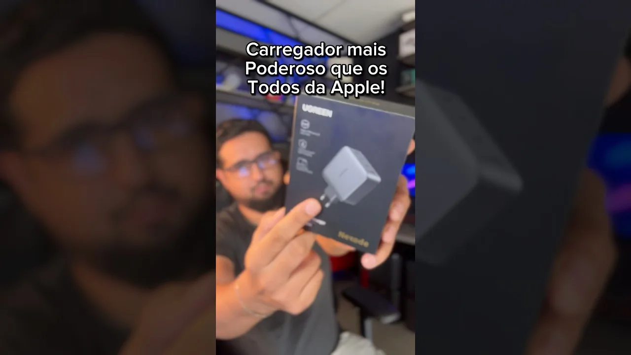 Poderoso carregador Ugreen Ganx 100w