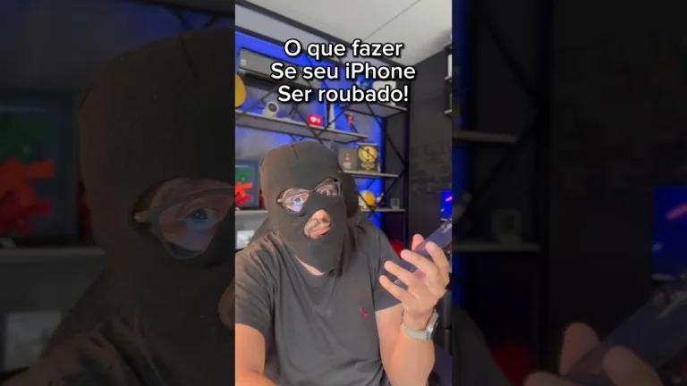 Primeira coisa que você deve fazer se seu iPhone for roubado