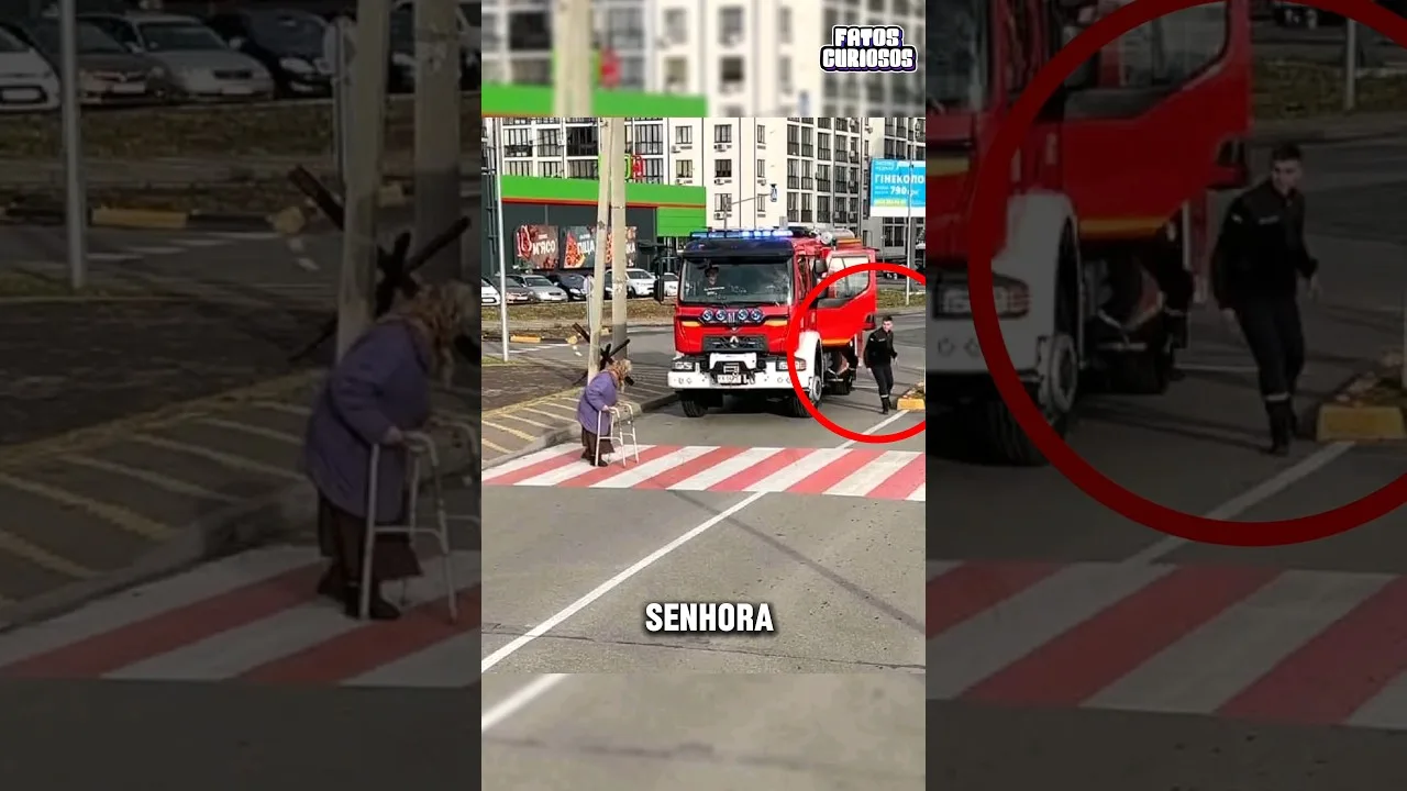 O GESTO EMOCIONANTE DESSES BOMBEIROS EMOCIONOU A TODOS 🥹❤️ #short #shorts #viral #shortvideo