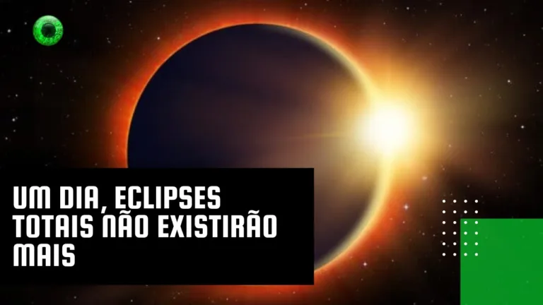 Um dia, eclipses totais não existirão mais