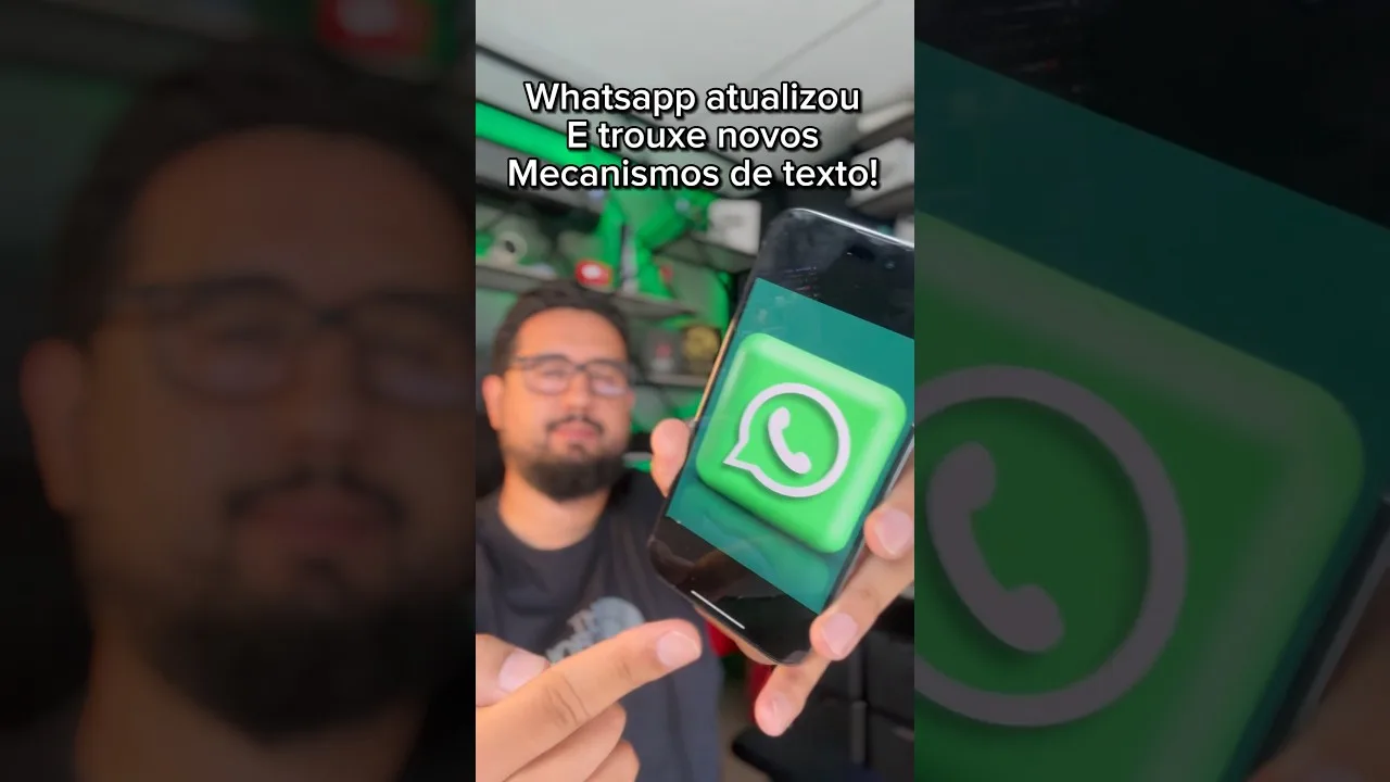 Whatsapp atualizou e trouxe novos mecanismos de textos