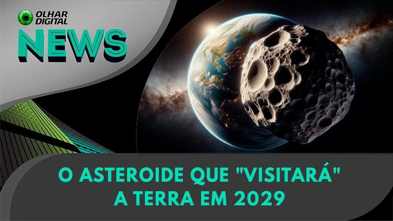 Ao Vivo | O asteroide que "visitará" a Terra em 2029 | 07/03/2024 | #OlharDigital