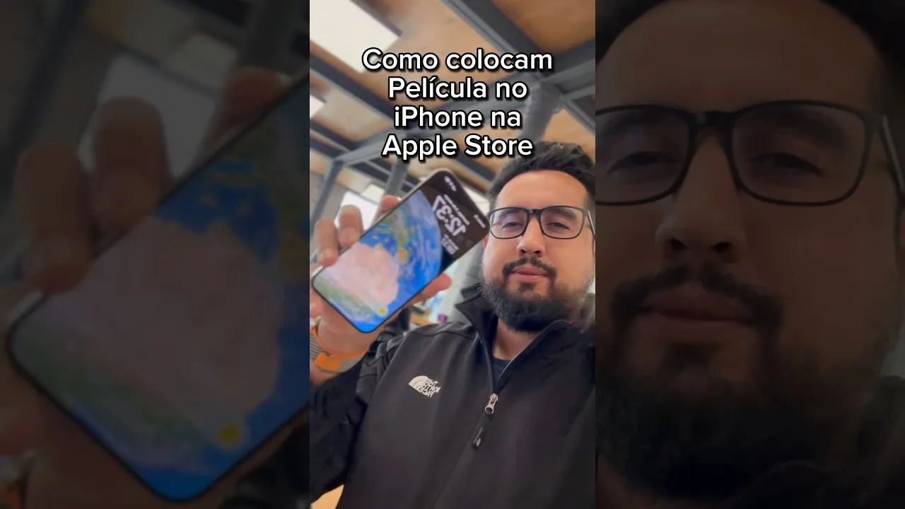 Como apple coloca película é muito doido