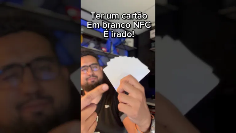 Como configurar Cartão NFC em Branco