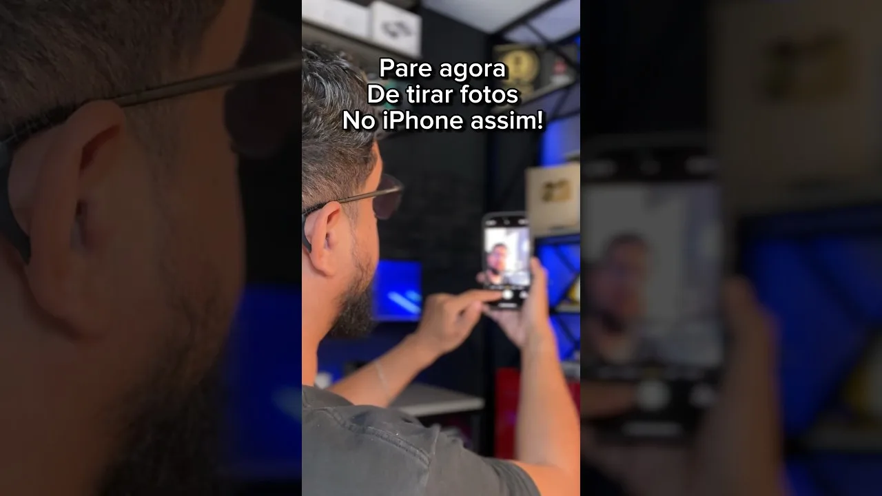 Como tirar fotos com comando de voz no iPhone