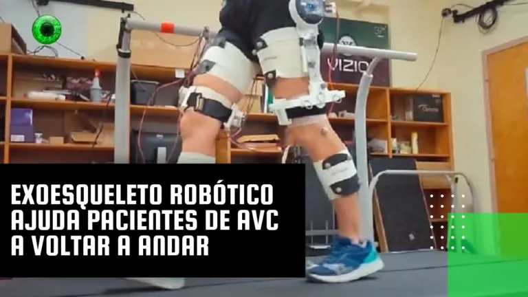 Exoesqueleto robótico ajuda pacientes de AVC a voltar a andar