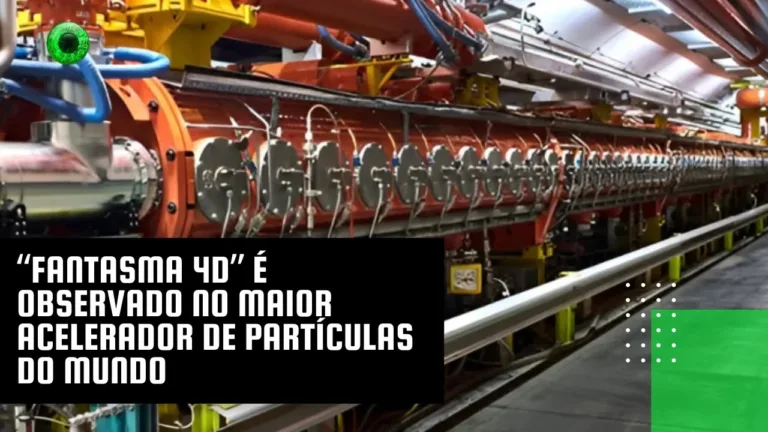 “Fantasma 4D” é observado no maior acelerador de partículas do mundo