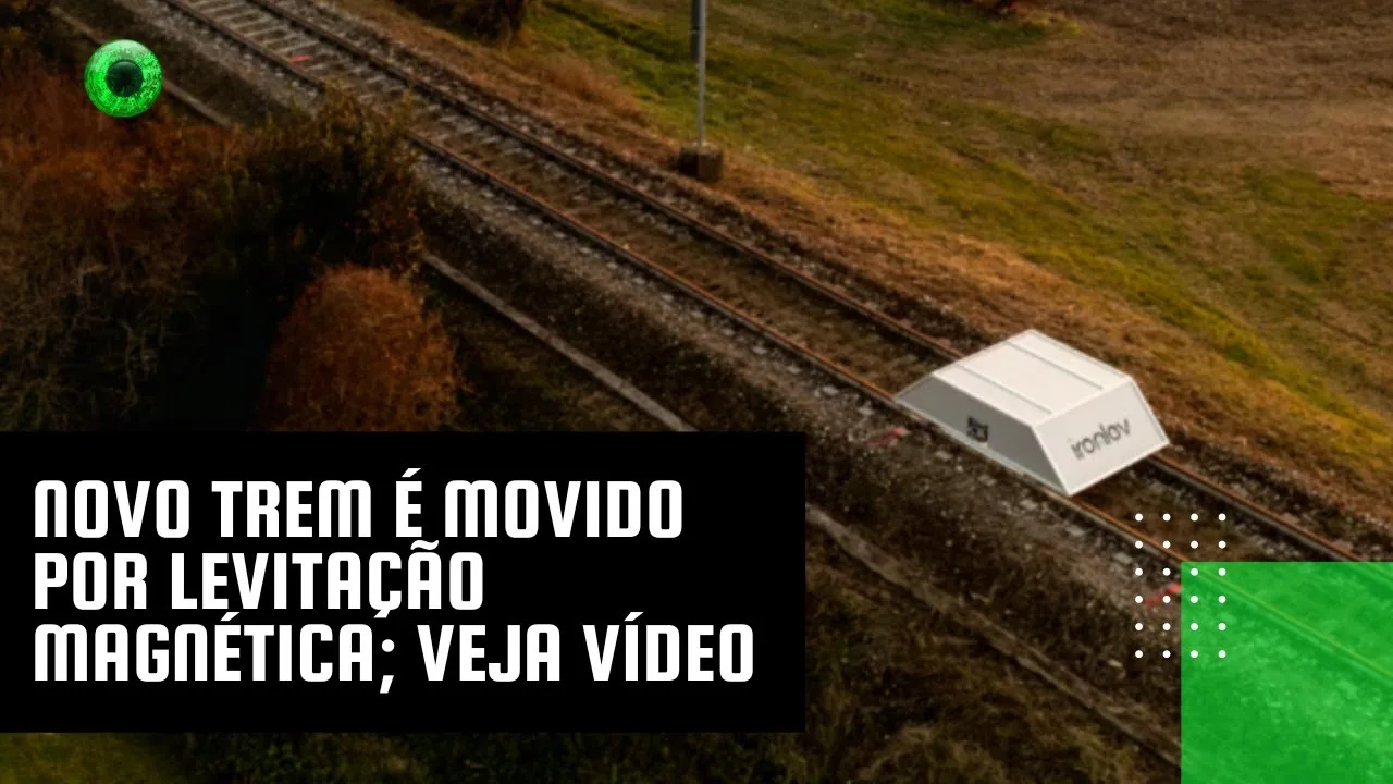 Novo trem é movido por levitação magnética; veja vídeo