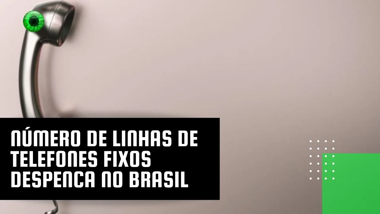 Número de linhas de telefones fixos despenca no Brasil