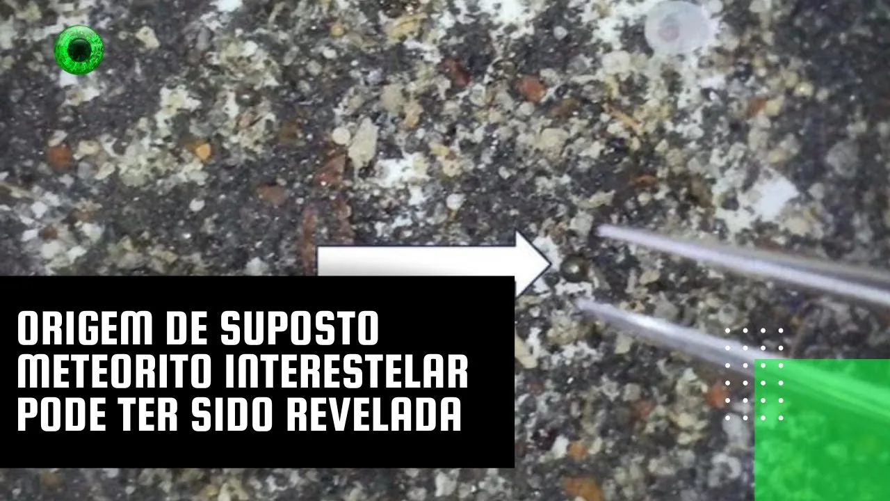 Origem de suposto meteorito interestelar pode ter sido revelada